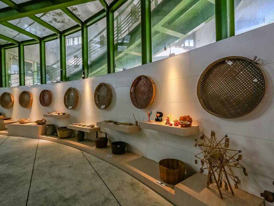 關山米國學校：農具展示